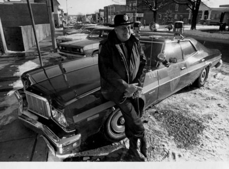 photo of Unidentified Policeman and His Car