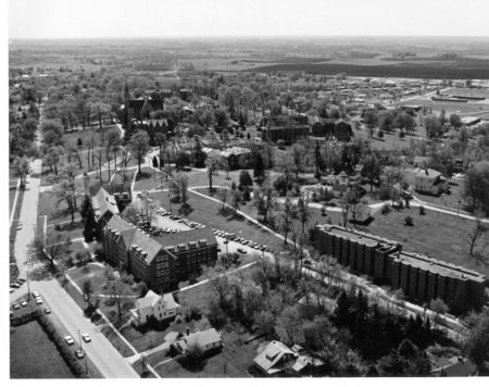 photo of Aerial Photograph of Cornell College-1975