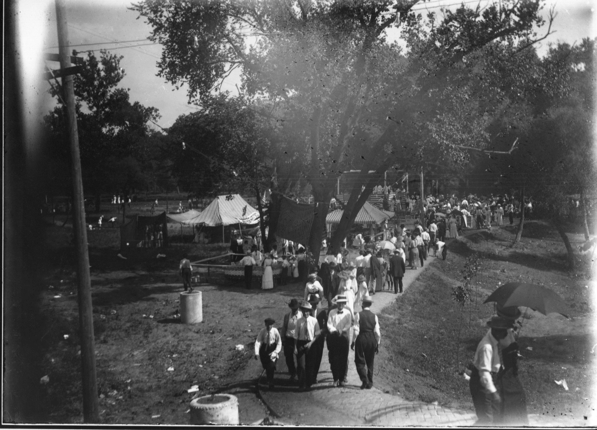 Community Event in Ash Park District circa 1910