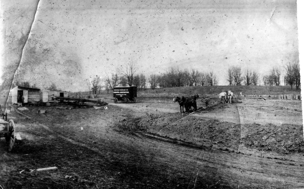 Constructing the Interurban Railroad
