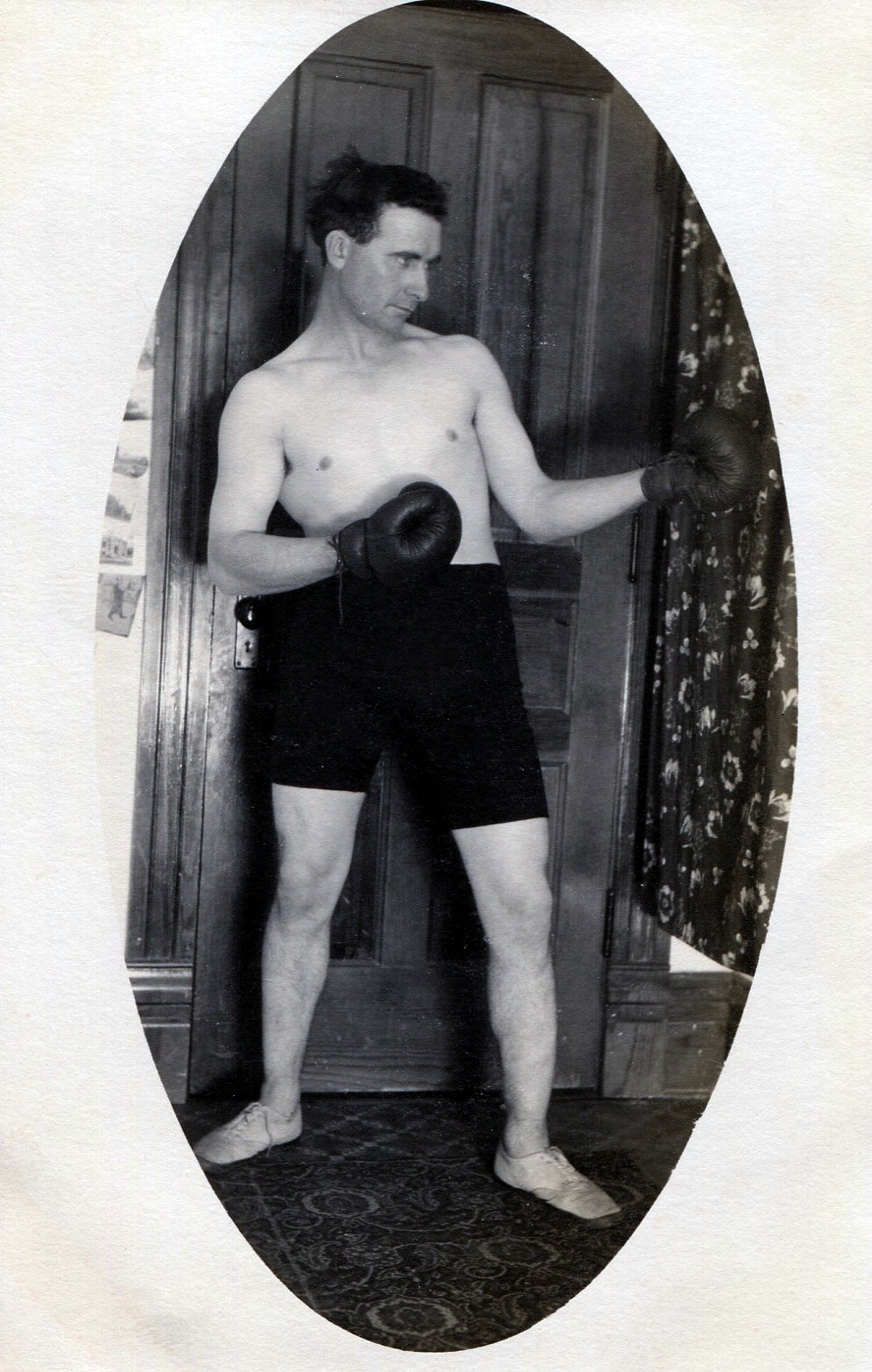 photo of Cornell Boxer Postcard
