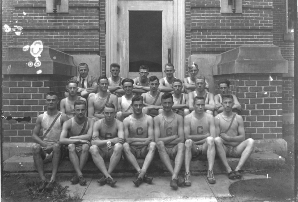 Cornell Track and Field Team Mount Vernon Historic Preservation