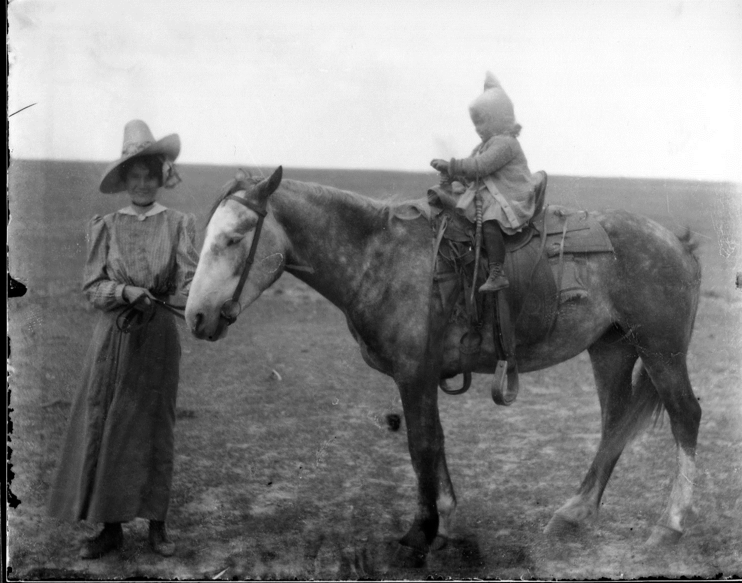 photo of Family with Horse
