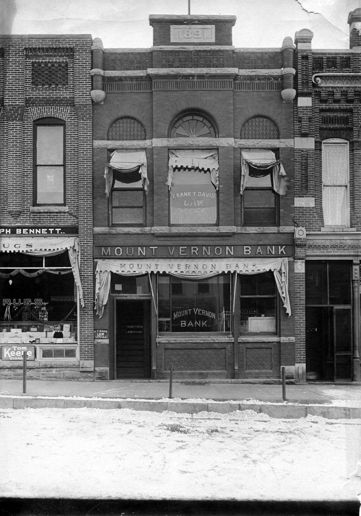 photo of Mount Vernon Bank @1891