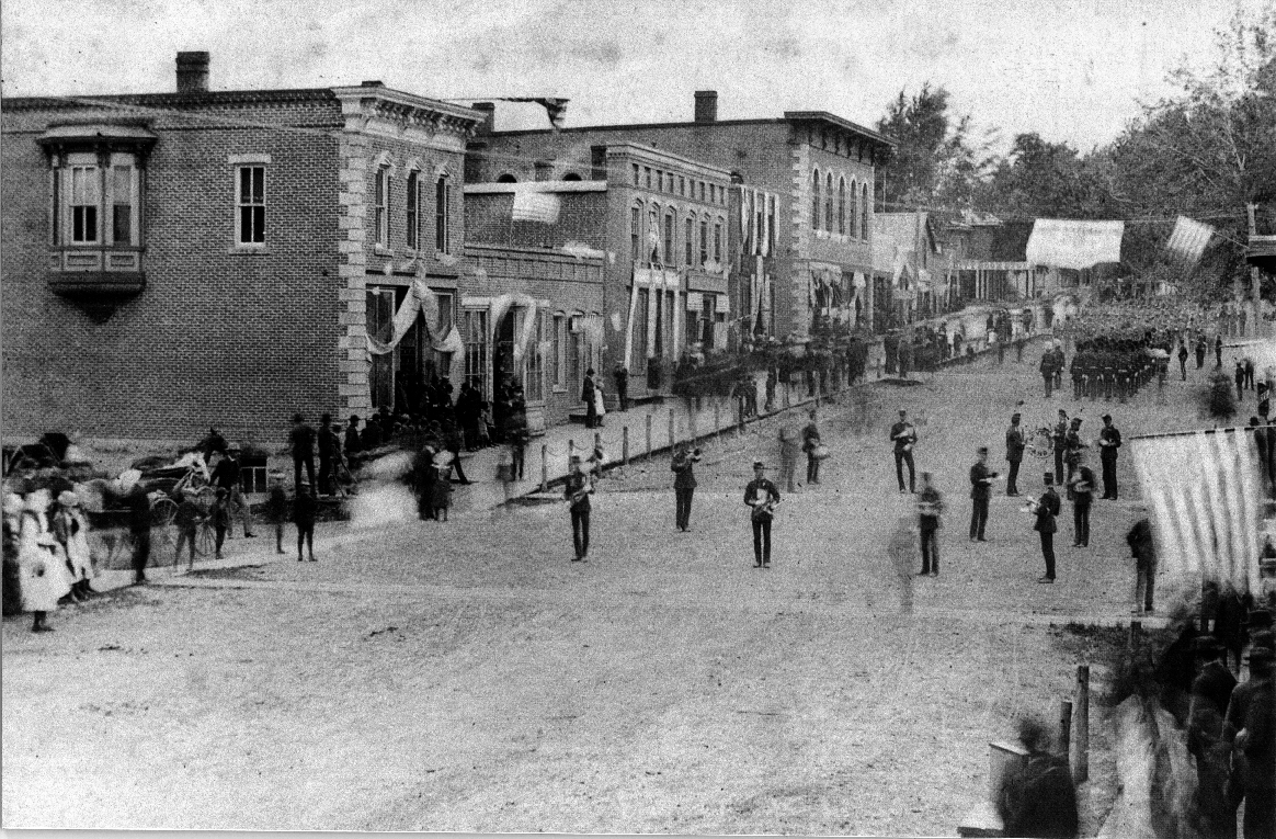 photo of Old Main Street @1895