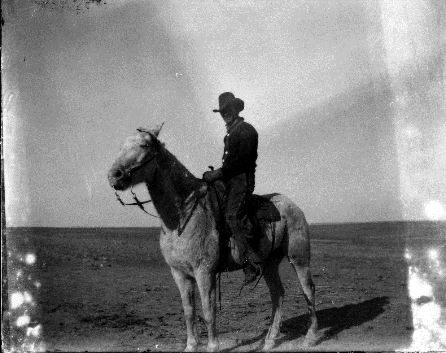 photo of Unidentified Man on Horse