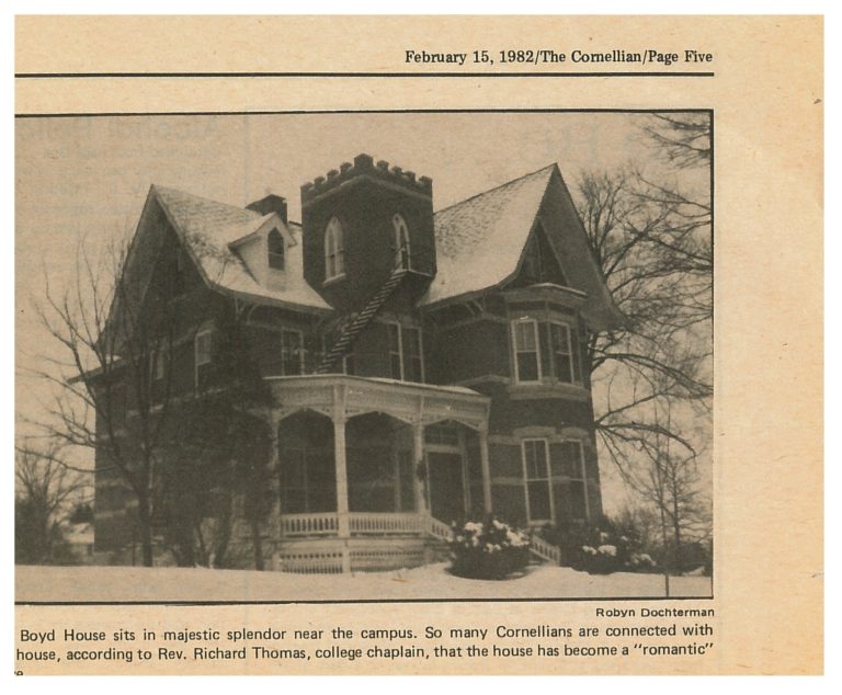 Boyd House Mount Vernon Historic Preservation Commission