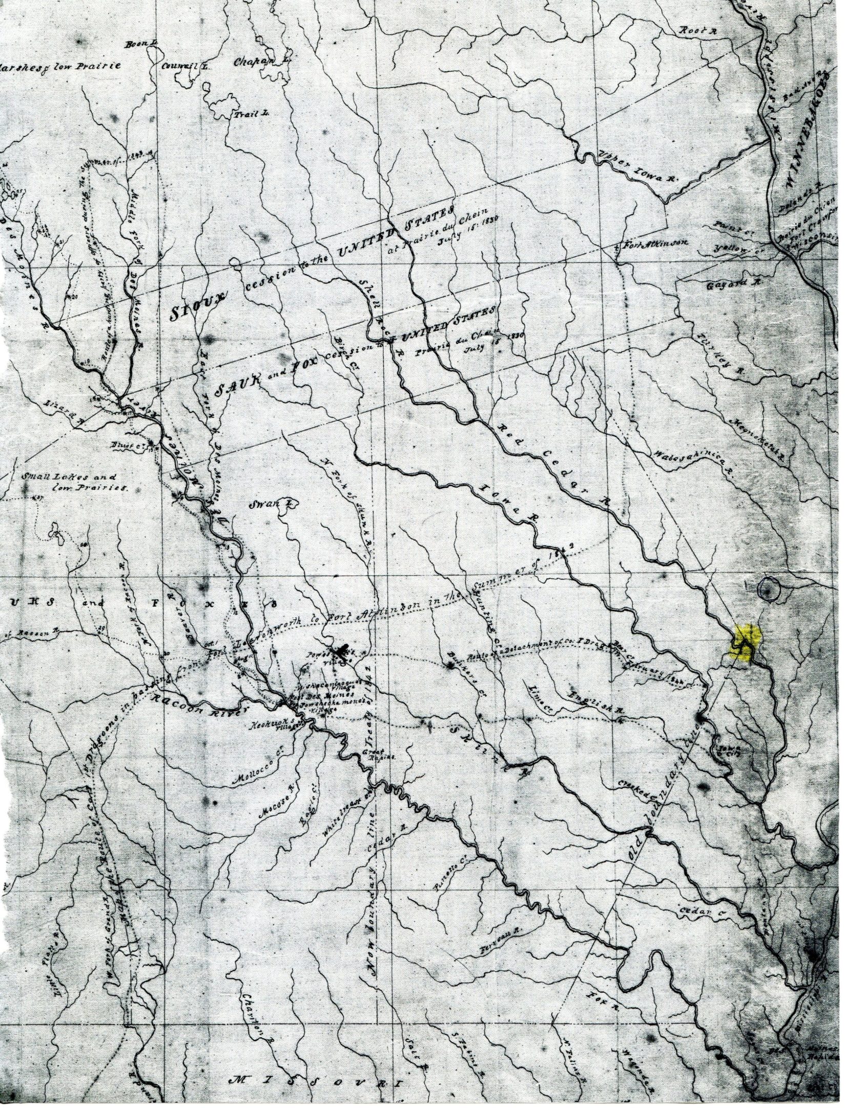 photo of First Map of the Area
