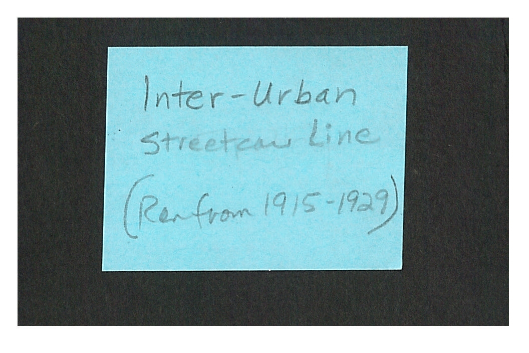 photo of Inter-Urban note