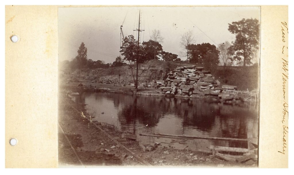 Mount Vernon Stone Quarry Mount Vernon Historic Preservation Commission