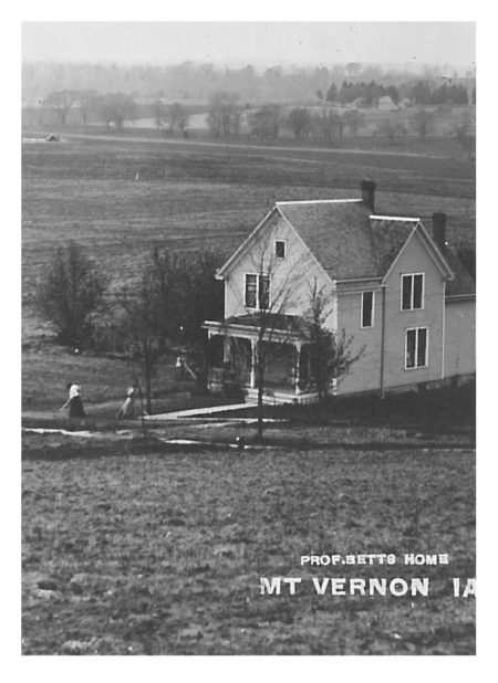 photo of Professor Betts Home