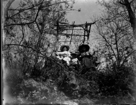 photo of Two Unidentified Women and a Child