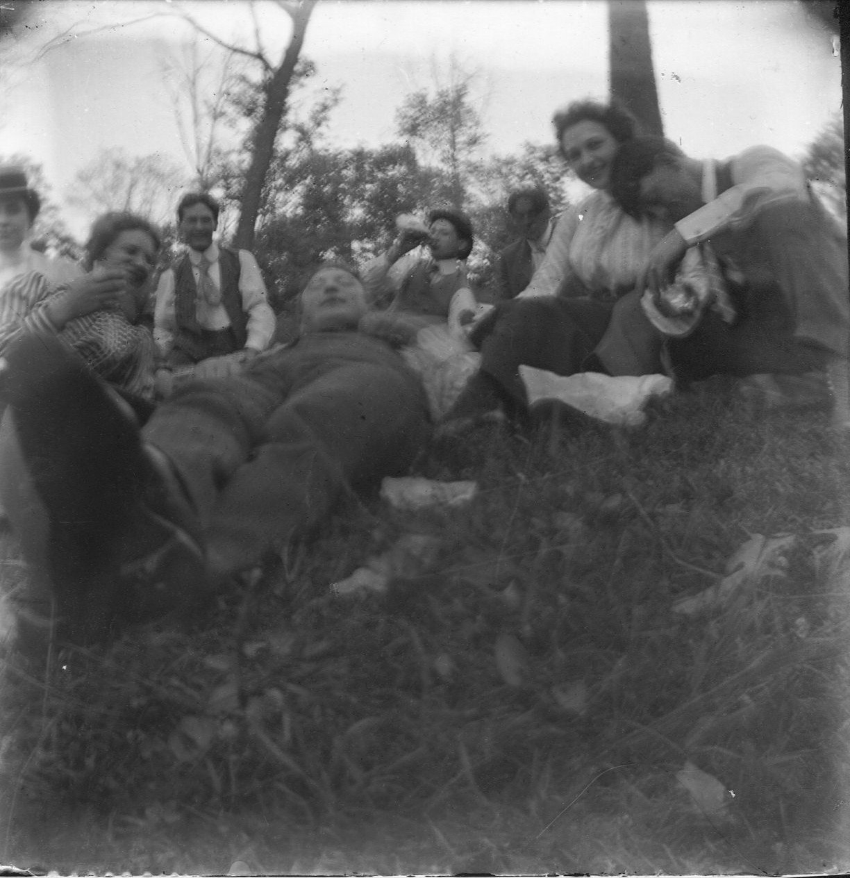 photo of Unidentified People at a Picnic