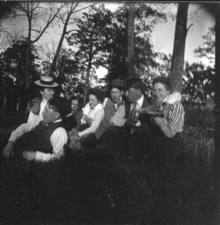 photo of Unidentified Students at a Picnic