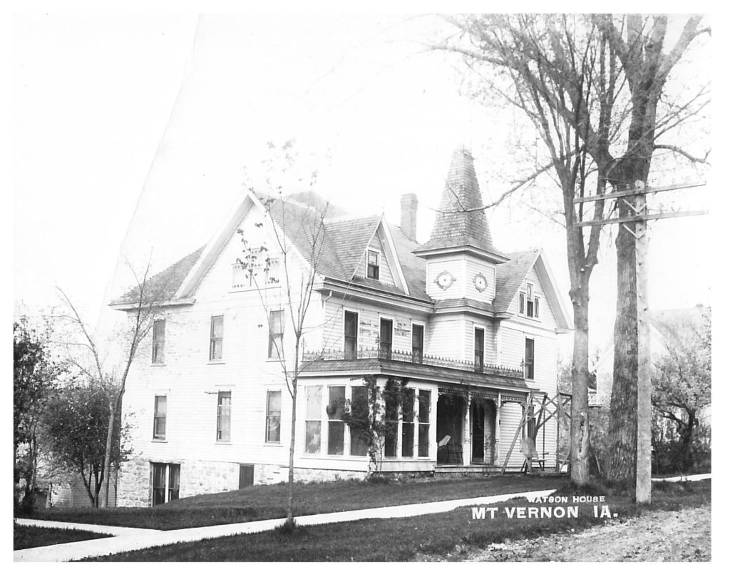 Watson House Mount Vernon Historic Preservation Commission