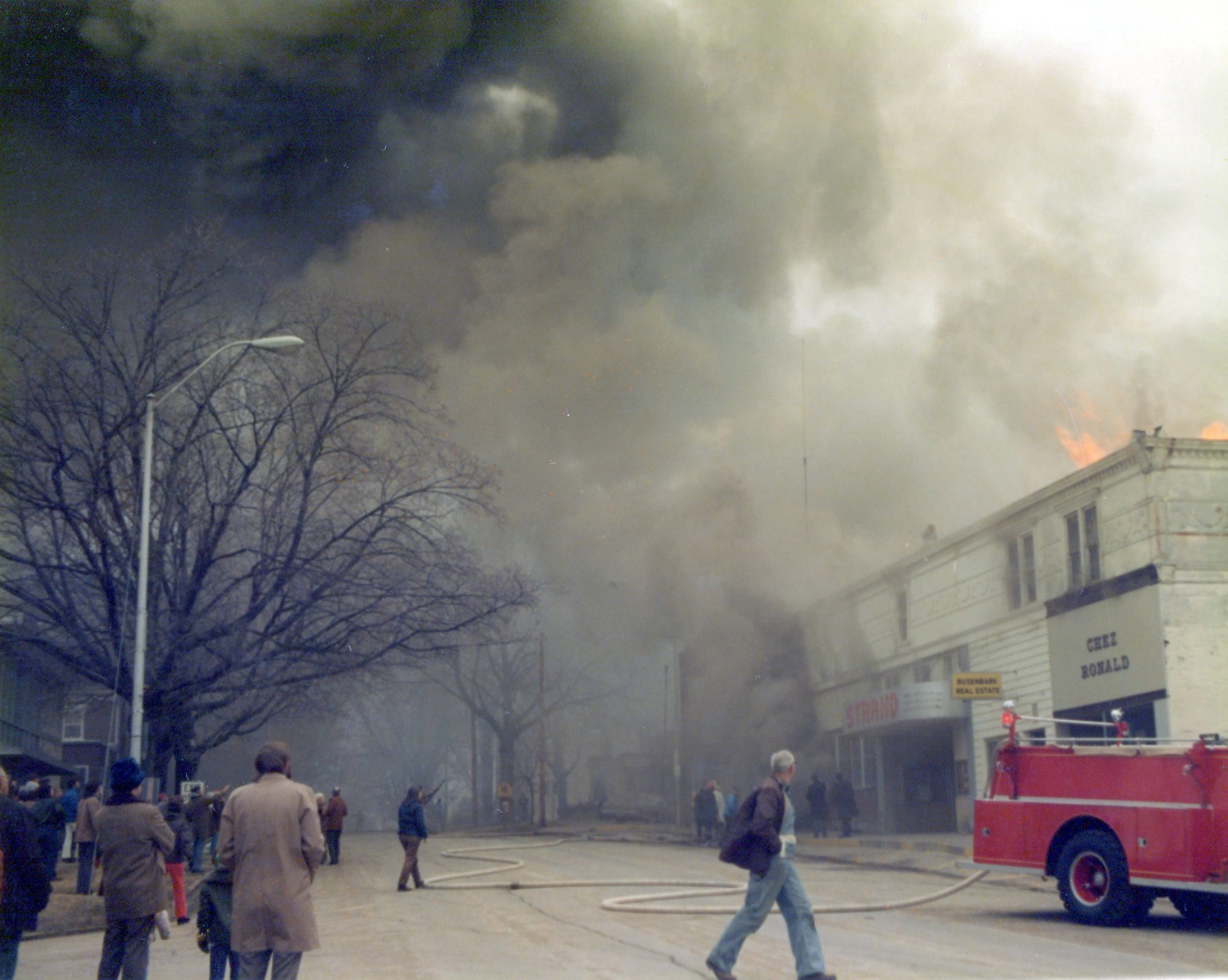 photo of Wolfe Block Fire-1975