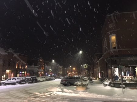 Photo of First Street West taken December 29, 2017