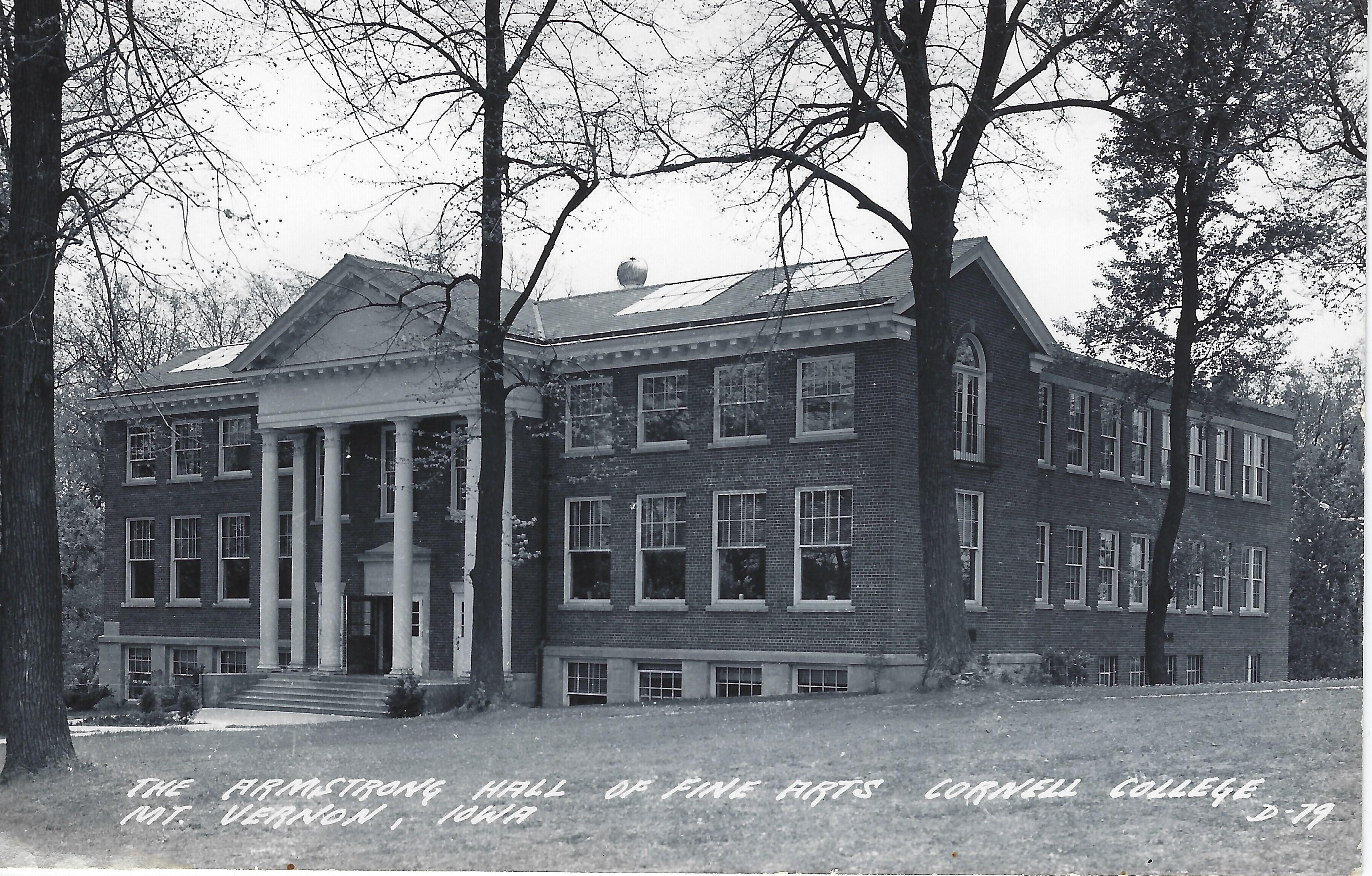 Photo of Armstrong Hall Postcard