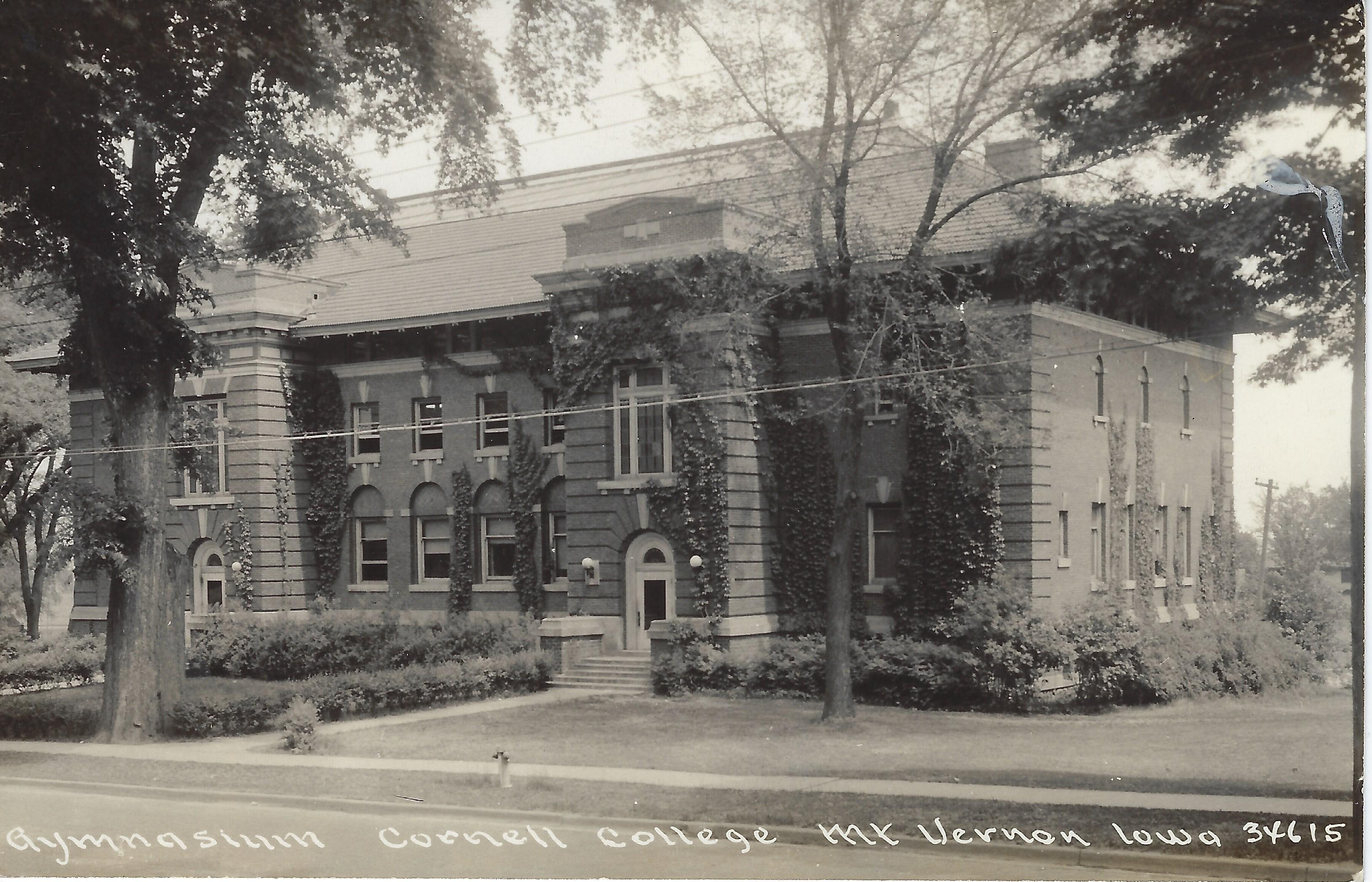 Photo of old Cornell Gymnasium Postcard