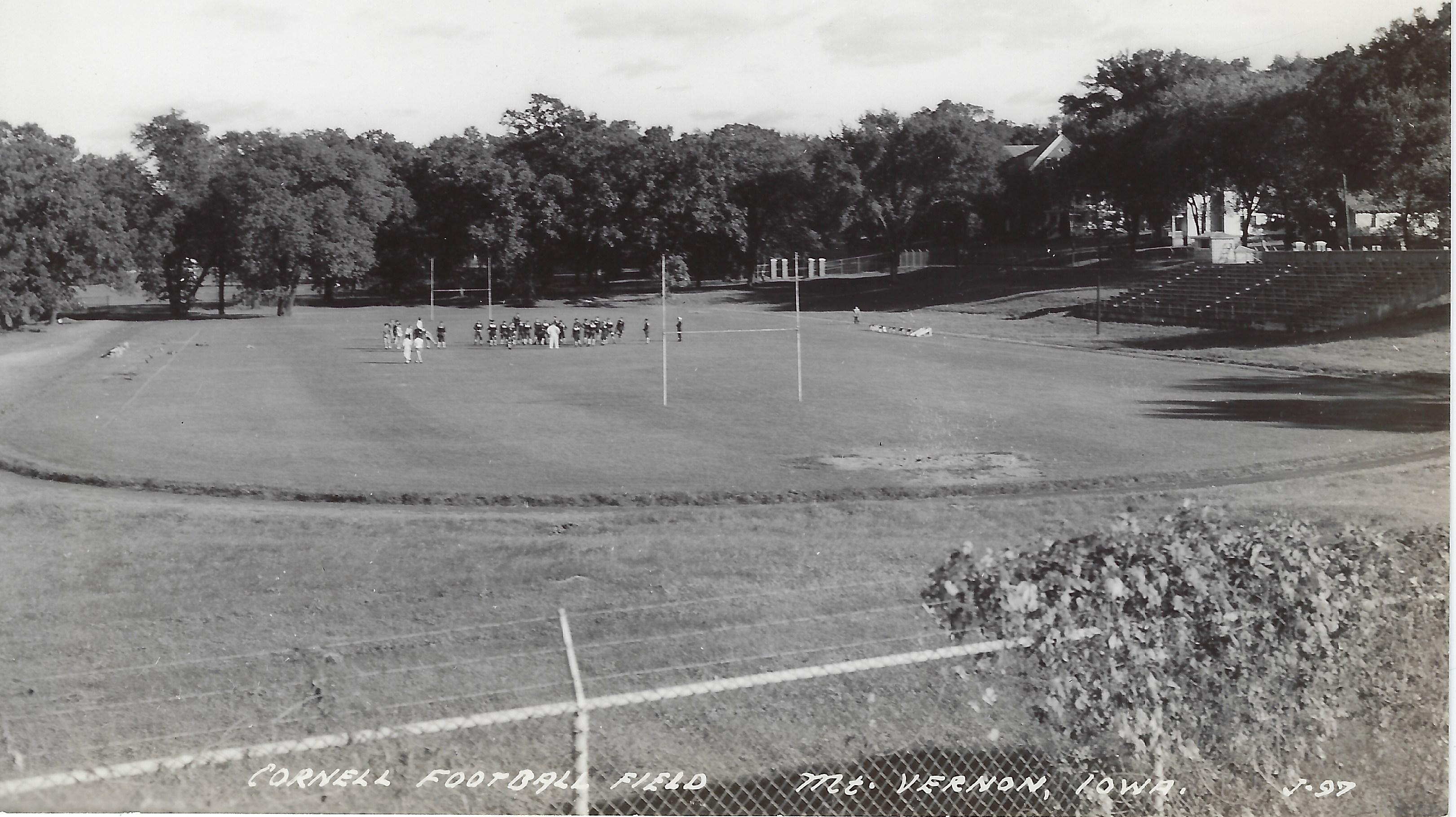 Photo of Cornell Football Field Postcard