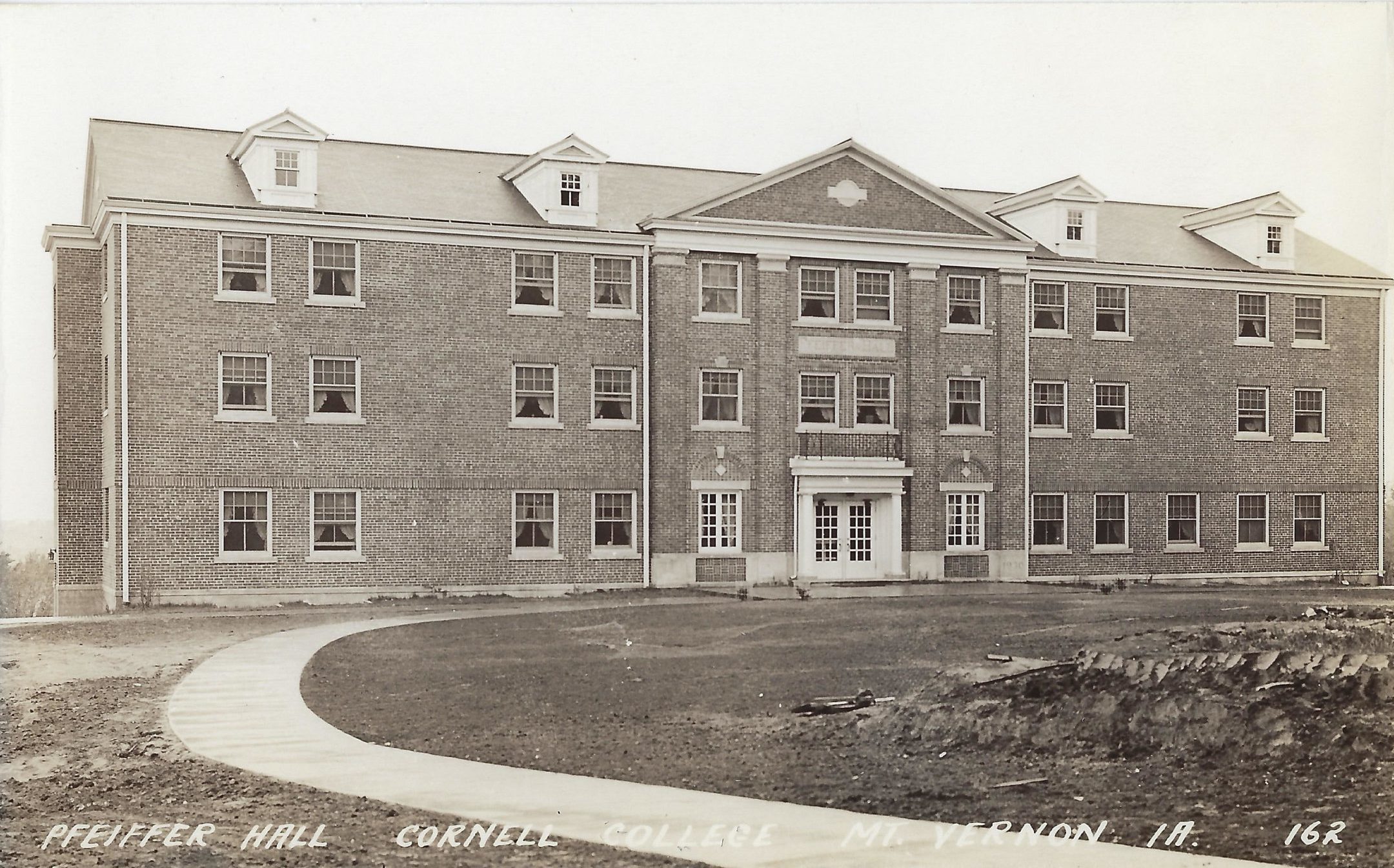 Photo of Pheiffer Hall postcard