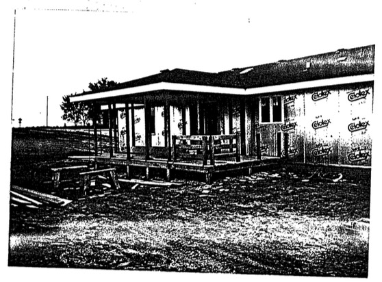 Photo of Covington House in construction