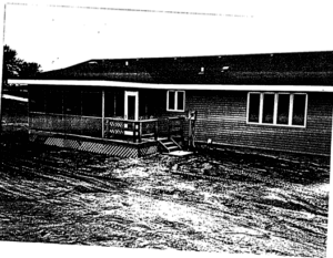 Photo of Covington house with new porch