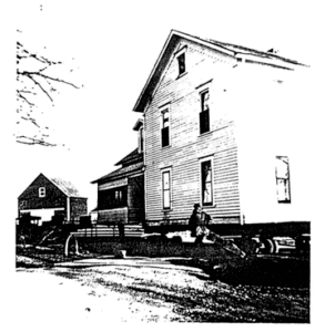 Photo of a house on the covington property