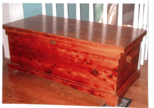 Photo of Yount cedar chest