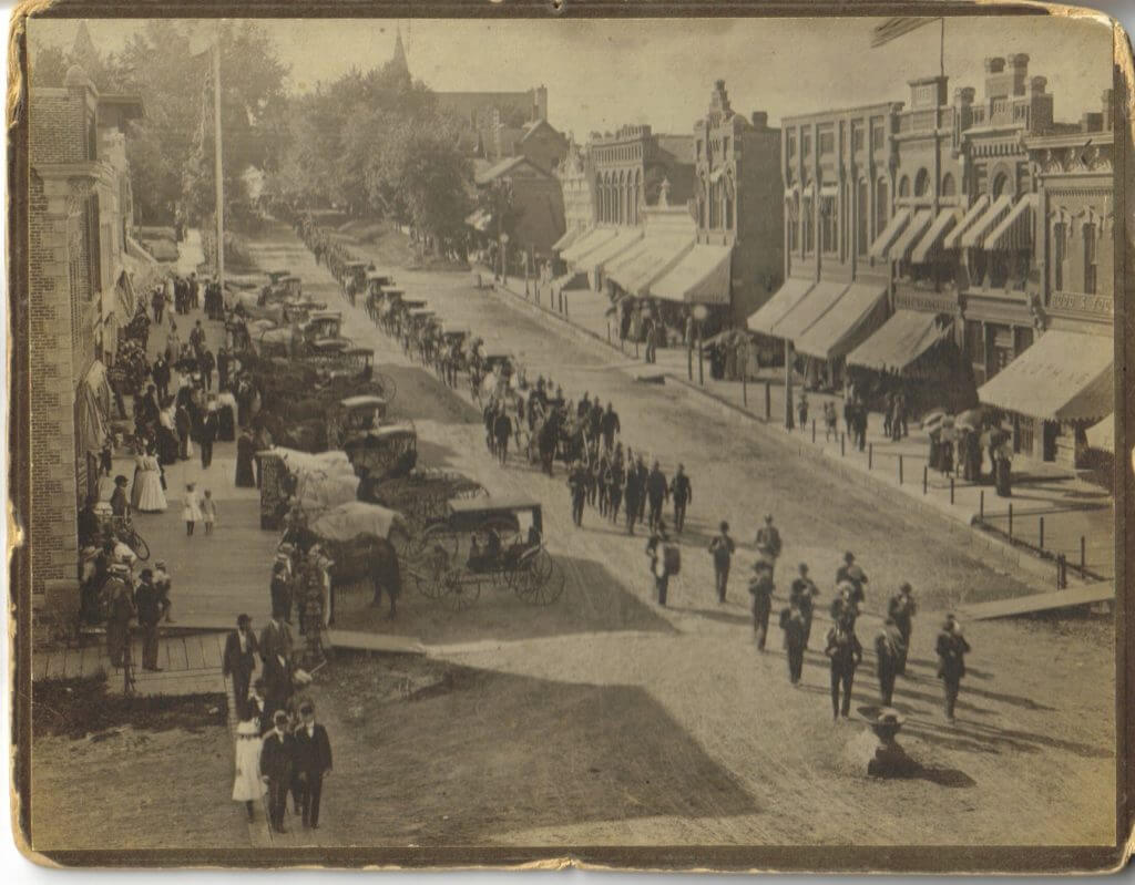 Mount Vernon Funeral, 1900 Mount Vernon Historic Preservation Commission