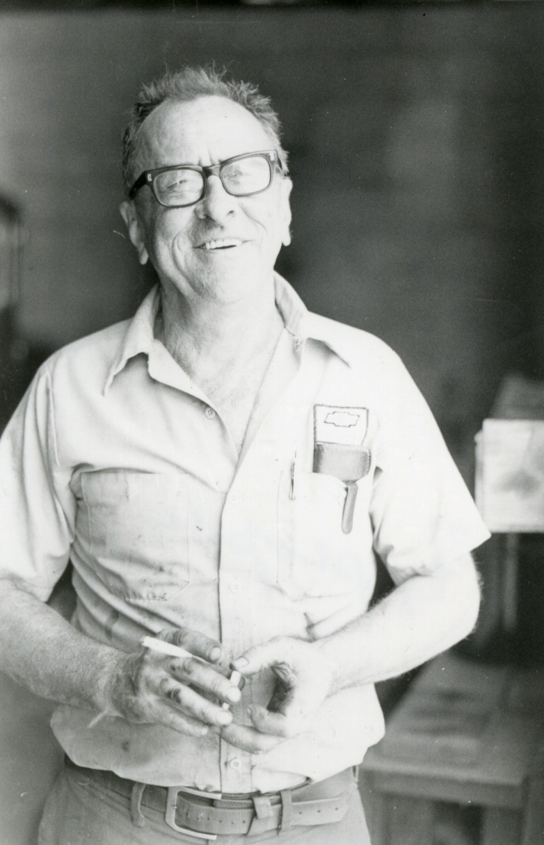 Photo of Ed Flynn owner of Flynn Motor Service.