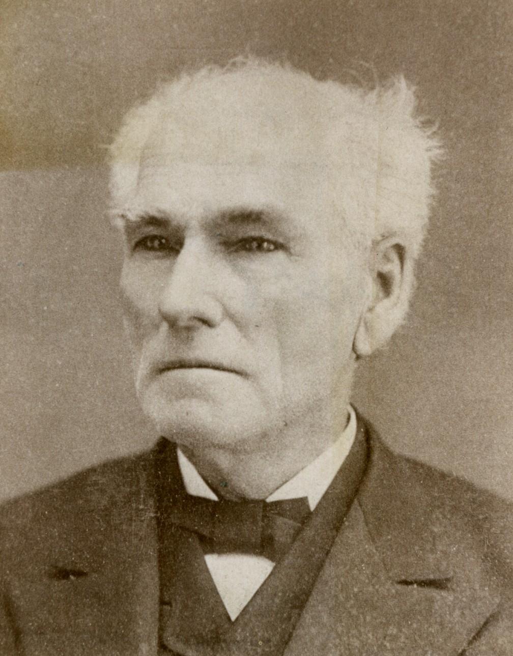 Old photo of Rev. George B. Bowman
